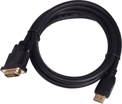HDMI til DVI-kabel 1,8 m, 24+1, forgyldte stik
