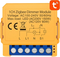 Smart stikkontaktkontakt ZigBee Avatto med Tuya