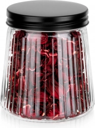 Glaskrukke til tørvarer med låg 700 ml