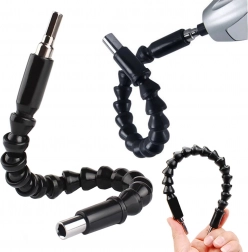 Fleksibelt bitforlænger til boremaskiner og skruetrækkere 30 cm