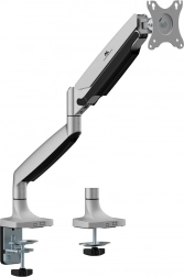Universel monitorholder med to arme fra Maclean med gasfjeder