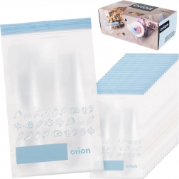 Lynlåsposer til madvarer 20 × 12 cm, 25 stk.