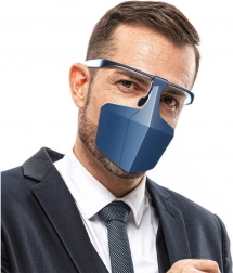 Ansigtsskærm - blå