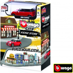 Metalbilmodel Bburago City 1:43 Butik