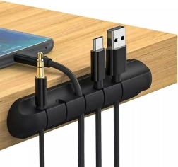 Ag847 kabelorganisator sort