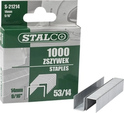 Hæfteklammer til hæftetang 12 mm STALCO, type A (1000 stk.)