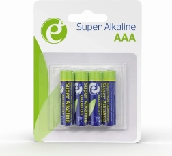 Alkaliske batterier AAA LR03 1,5 V – pakke med 4 stk.