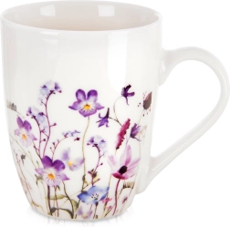 Porcelænskop med blomster LOUKA 360 ml