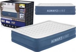 Oppustelig madras BESTWAY ALWAYZAIRE 203 × 152 × 46 cm med indbygget pumpe