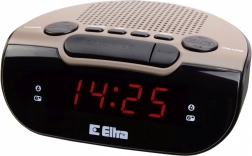 Radiovækkeur med PLL-tuner sort/khaki