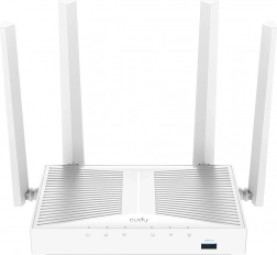 Cudy WR1300S dualbånds Wi‑Fi‑router AC1200 med mesh og USB