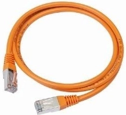 Patchkabel kat.5e orange 0,25 m