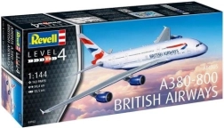 Plastikmodel af flyet AIRBUS A380-800 BRITISH AIRWAYS