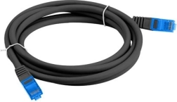 Patchkabel Cat 6A S/FTP CCA 2 m sort
