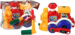 Skruelig plastlokomotiv 22 cm