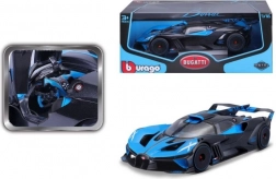 Metalmodelbil 1:18 BUGATTI Bolide blå‑sort