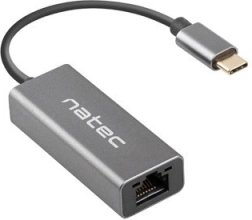 Natec Cricket USB‑C gigabit netværkskort RJ‑45