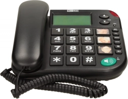Maxcom KXT 480 BB sort kablet telefon med store knapper