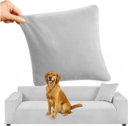 Sofabetræk RUHHY lysegrå 190-230 cm