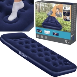 Oppustelig madras til 1 person BESTWAY Air Mattress Jr. Twin 185 × 76 × 28 cm med fodpumpe