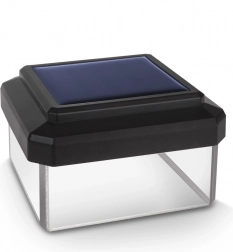 Solcelledrevet LED-lampe til stolpe med kuppelformet skærm Greenblue GB125