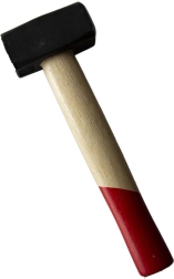 Stenhammer 2000 g af stål og træ
