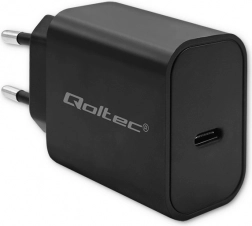 vægoplader USB‑C 20 W med Power Delivery – sort