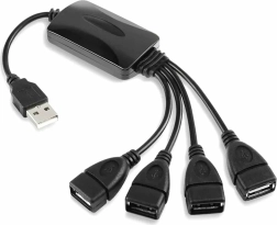 Ak22 USB-hub med 4 porte