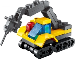 Qman Squros Extreme ombyggeligt sæt Scorpion – nedrivningsmaskine 3-i-1