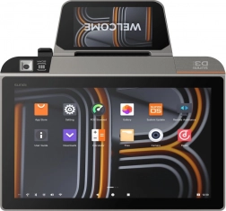 SUNMI D3 Mini kasseterminal 10,1" + 4,0" med scanner og 80 mm printer, 3 GB RAM, 32 GB lager