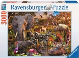 Ravensburger puslespil Afrikas dyr 3000 stk