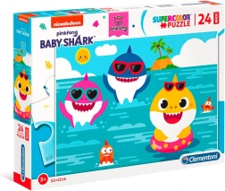 Clementoni Maxi-puslespil 24 Baby Shark