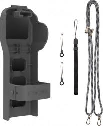 Beskyttende etui med snor og rem til DJI Osmo Pocket 3 – grå
