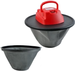 Materialefilter til askestøvsuger 10 l / 15 l