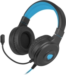 Gaming-headset FURY WARHAWK RGB sort-blå