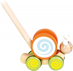 Bino Skubbeglad Snegl på stang