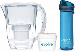 Vandfilterkande AQUA OPTIMA Oria 2,8 l + 60-dages filter + flaske 600 ml