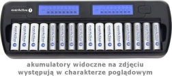 Processorstyret oplader til 16 AA/AAA-akkumulatorer