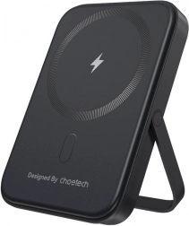 Choetech magnetisk powerbank med stand 5000 mAh, 20W PD (sort)