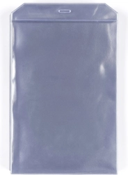 Gennemsigtigt opbevaringsomslag til A4-dokumenter PVC