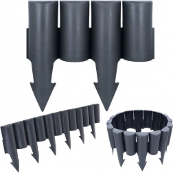 Havepalisade grafit 25 cm