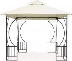 Havepavillon 3×3 m med sidevægge og myggenet MultiGarden