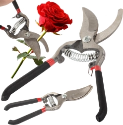 Havesaks i håndstørrelse af smedet stål