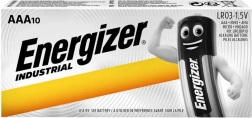 ENERGIZER Industrial AAA LR03 alkaline batterier, 10 stk (bulk)
