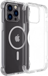 joyroom gennemsigtigt magnetisk cover til iphone 14 plus