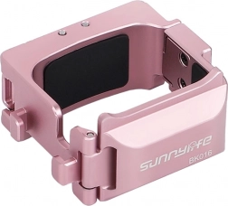 Sunnylife hurtigudløserholder med katteører til DJI Osmo Pocket 3, pink