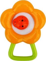 Rangle formet som blomst BAYO, orange, 12 cm