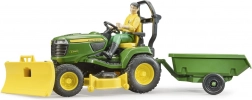 Havetraktor JOHN DEERE X949 med BRUDER gartnerfigur