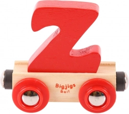 Vogn med bogstav Z - Bigjigs Rail