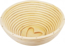 Rattan hævekurv til brød 21 cm, 1,2 kg